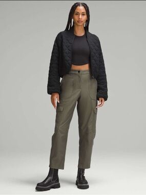 Lululemon Quilted Bomber Jacket
Black